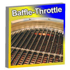 Multi-Coolant Baffle Throttle Plate Combo
